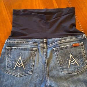 7 for all mankind maternity jeans